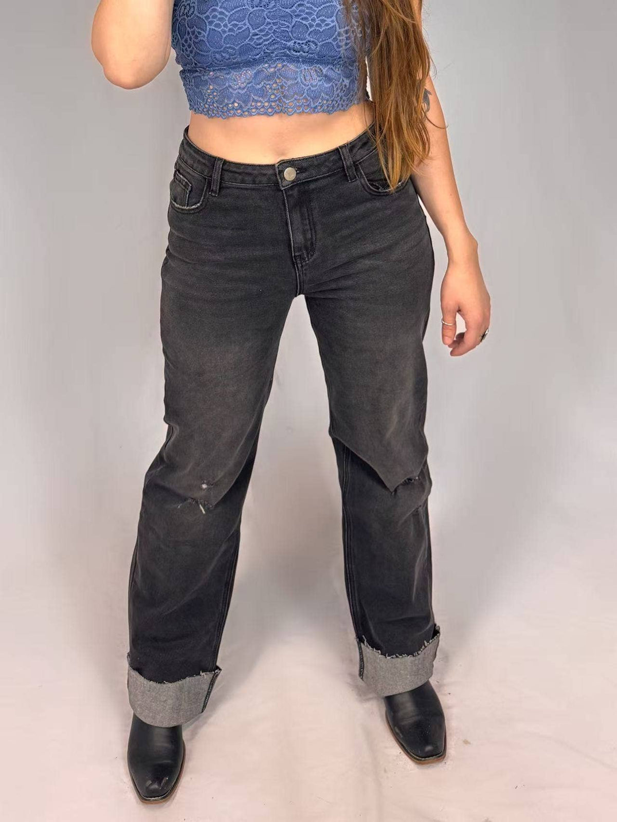Outlaw Cuffed Jeans