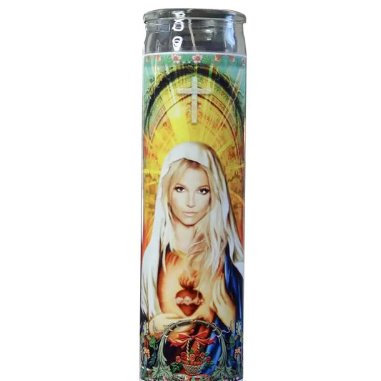 Britney Spears Celebrity Prayer Candle