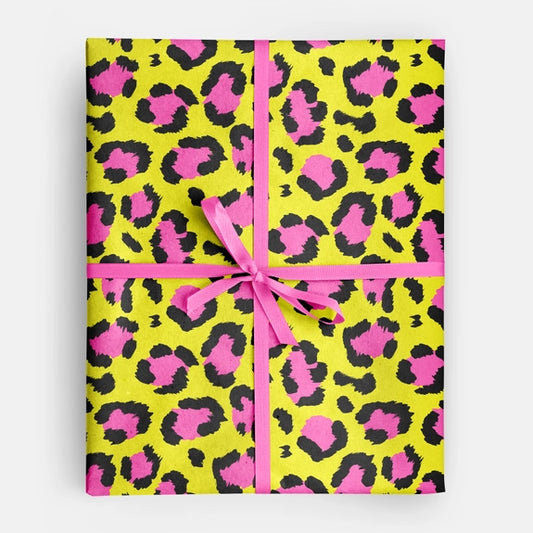 Punk Leopard Gift Wrapping Paper