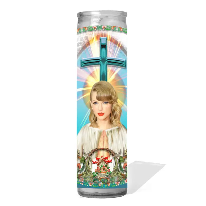 Taylor Swift Celebrity Prayer Candle