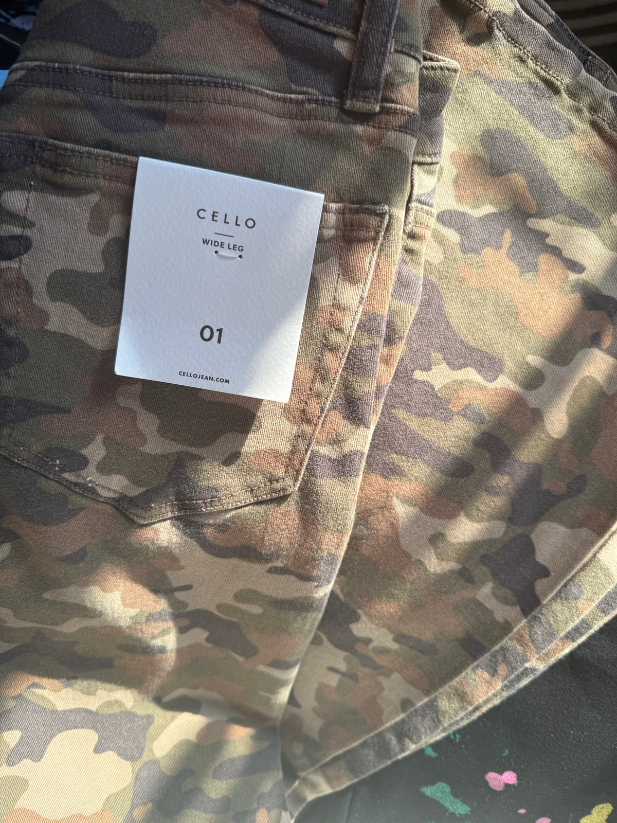 CELLO CAMO JEANS