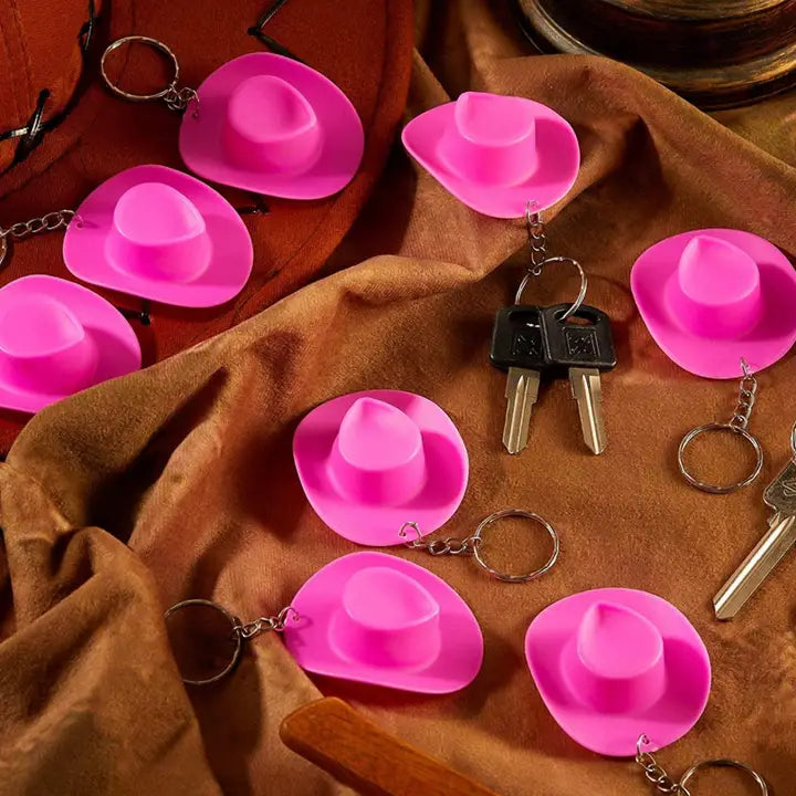 Cowboy Hat Keychains