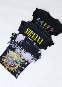 Upcycled Graphic Band Tee