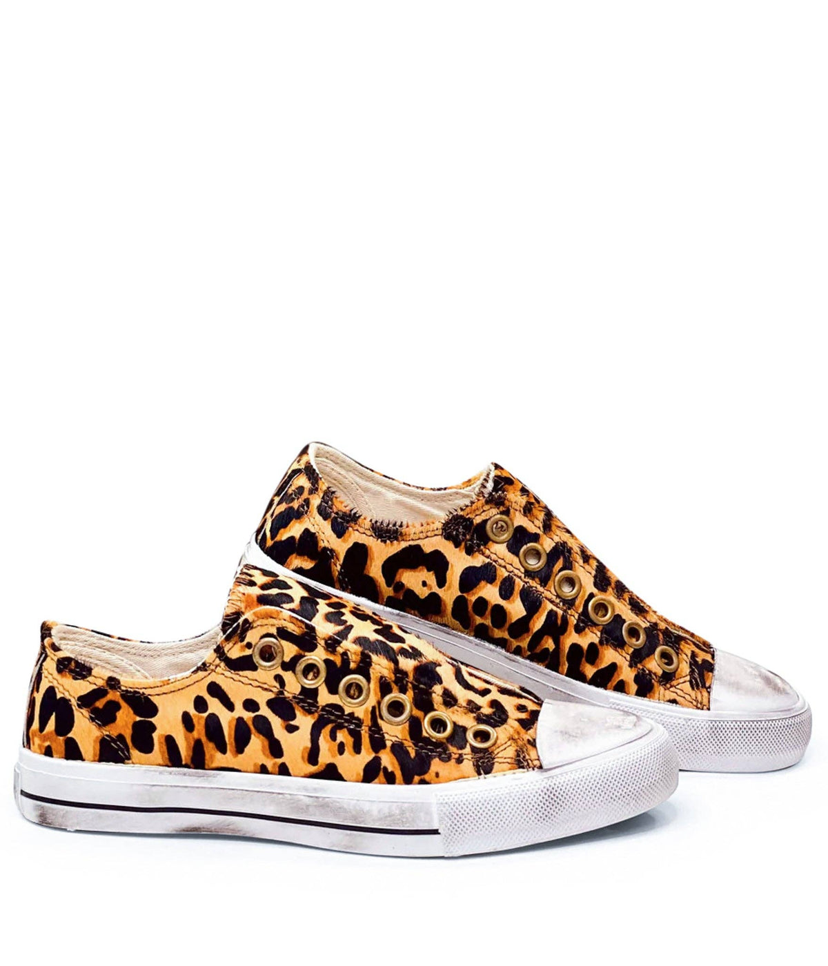 Shalomar Sneaker in Leopard - Size 8