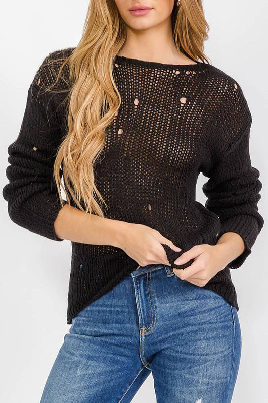 THIS KNIT SWEATER THO!
