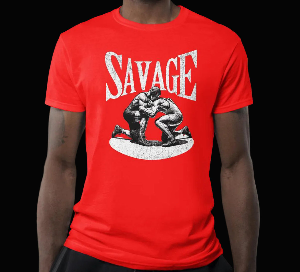 Savage Wrestling Tee