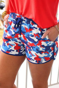 Americana Camo Everyday Shorts