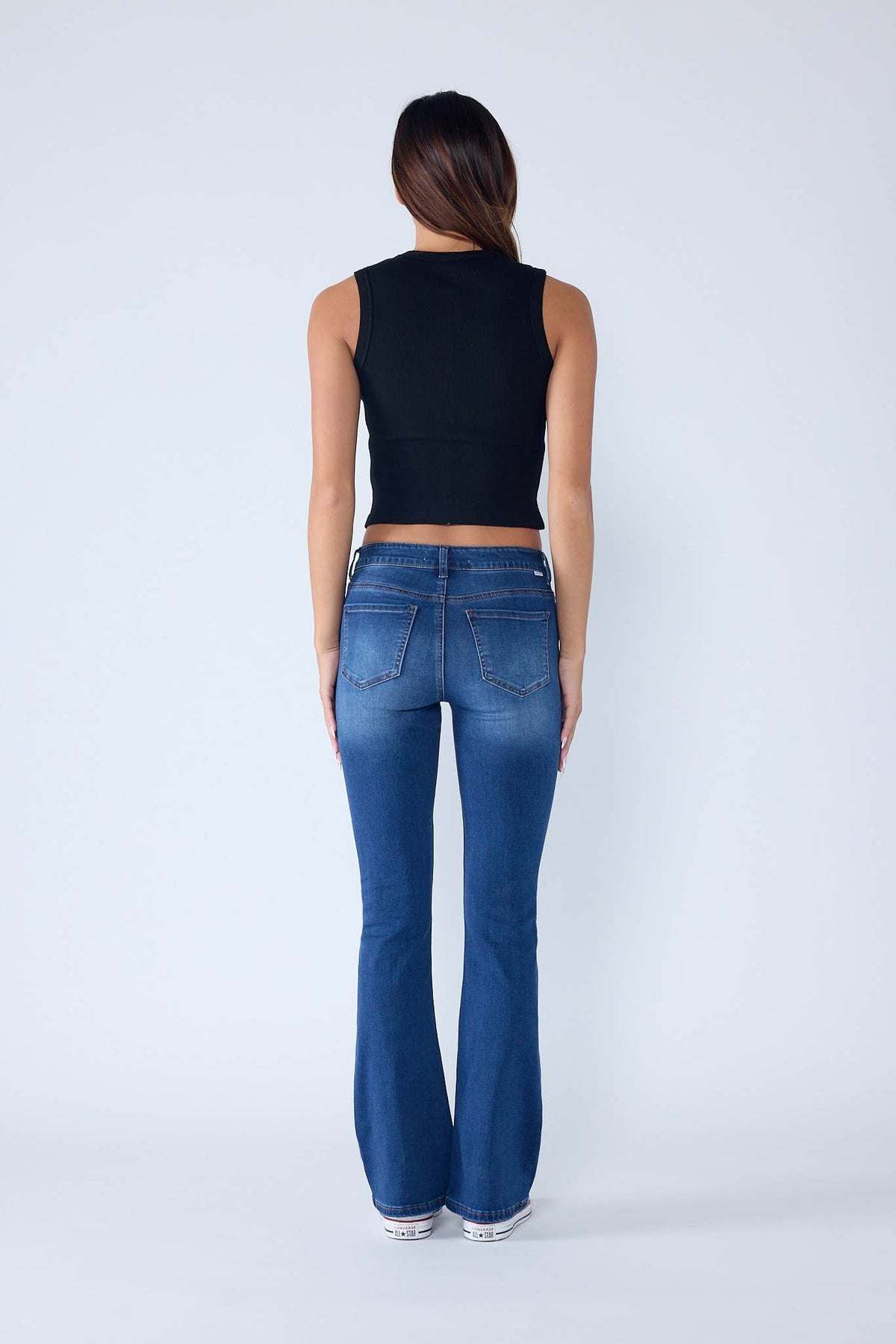 High Rise Bootcut Jeans