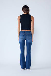 High Rise Bootcut Jeans