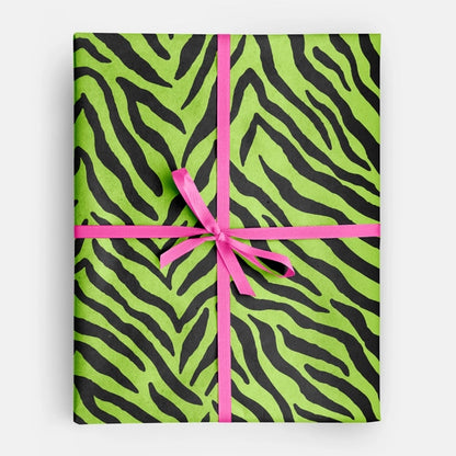 Toxic Tiger Wrapping Paper