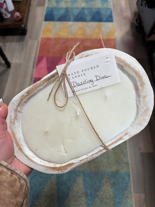 Dough Bowl Candles (medium)