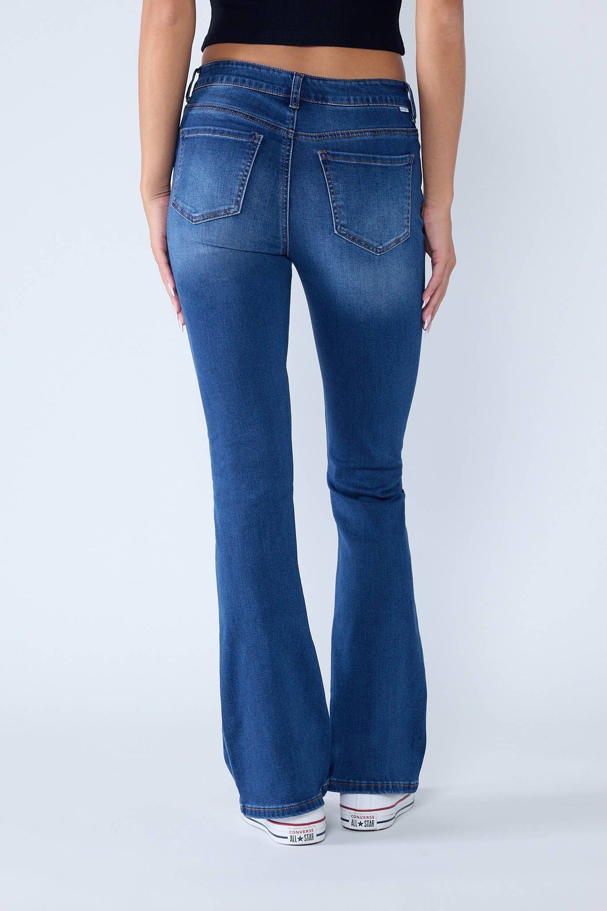 High Rise Bootcut Jeans