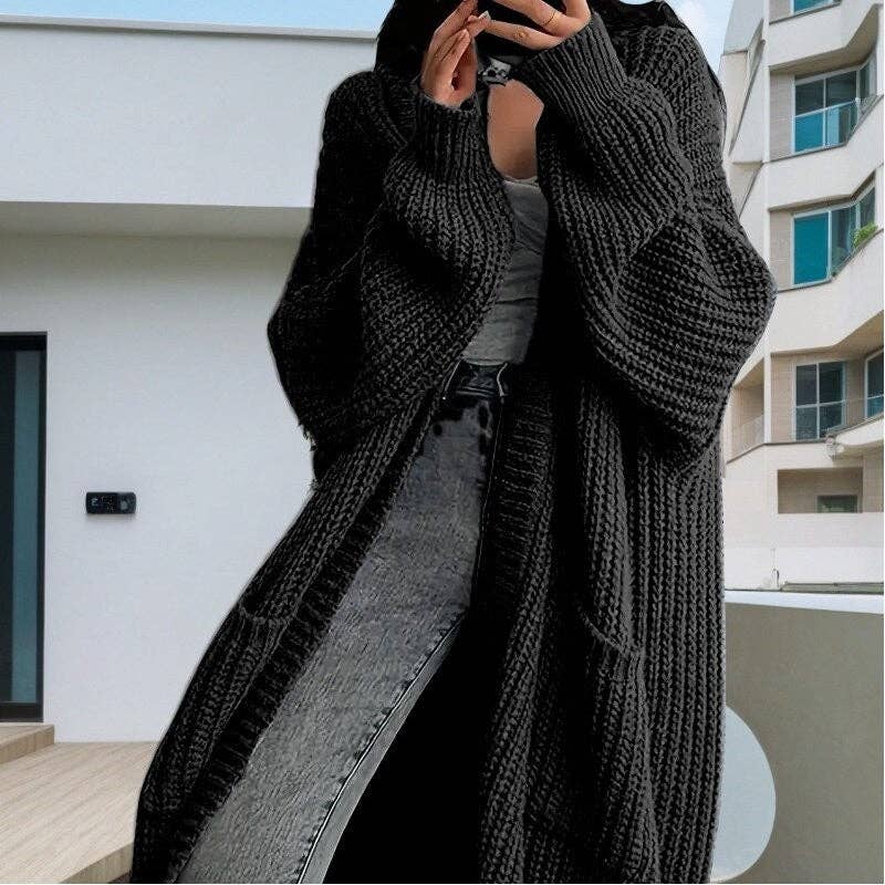 Long Knit Cardigan