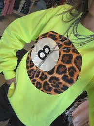 Neon 8ball  Sweatshirt