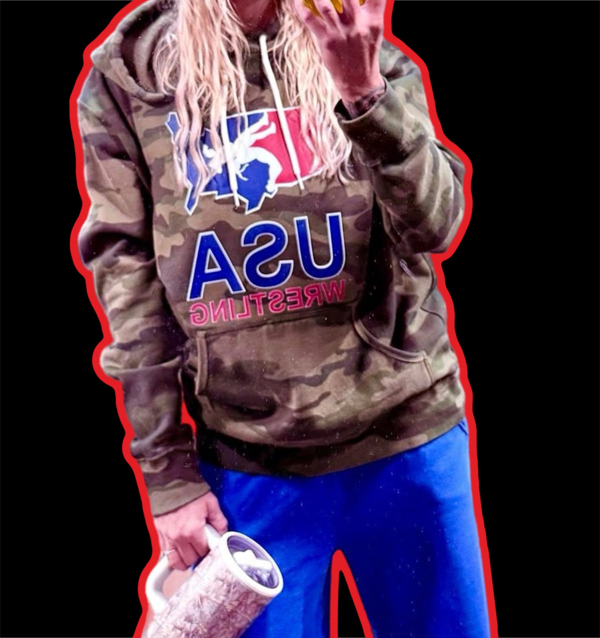 Girls Wrestling Hoodie