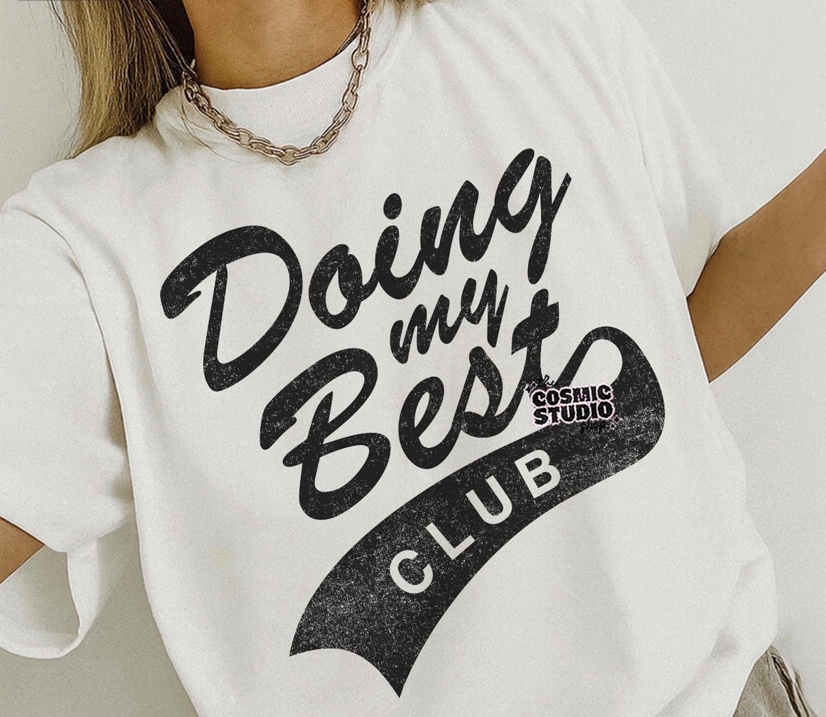 Doing my best Club Tee