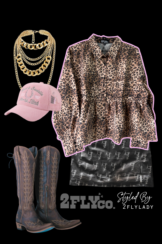 LOOPTY LOU L/S *LEOPARD