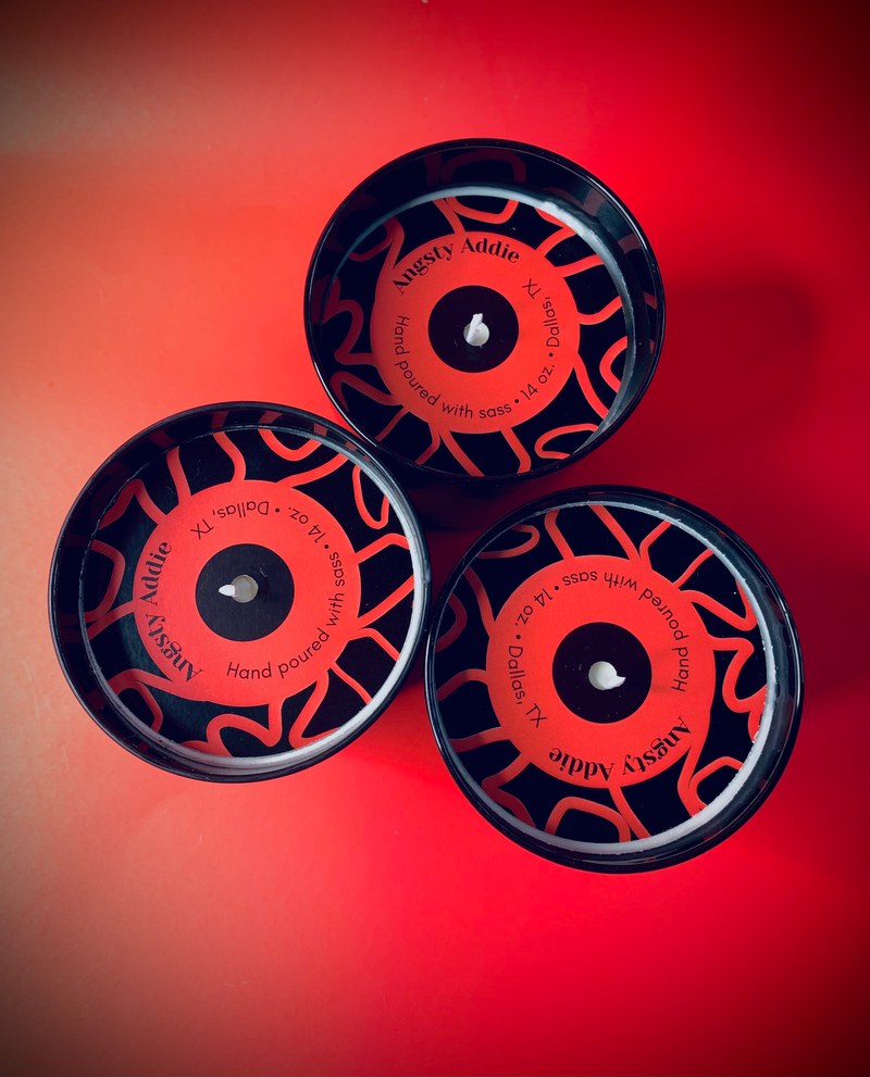 Funny Mother's Day candle for mom, badass mom gift, 14 oz.